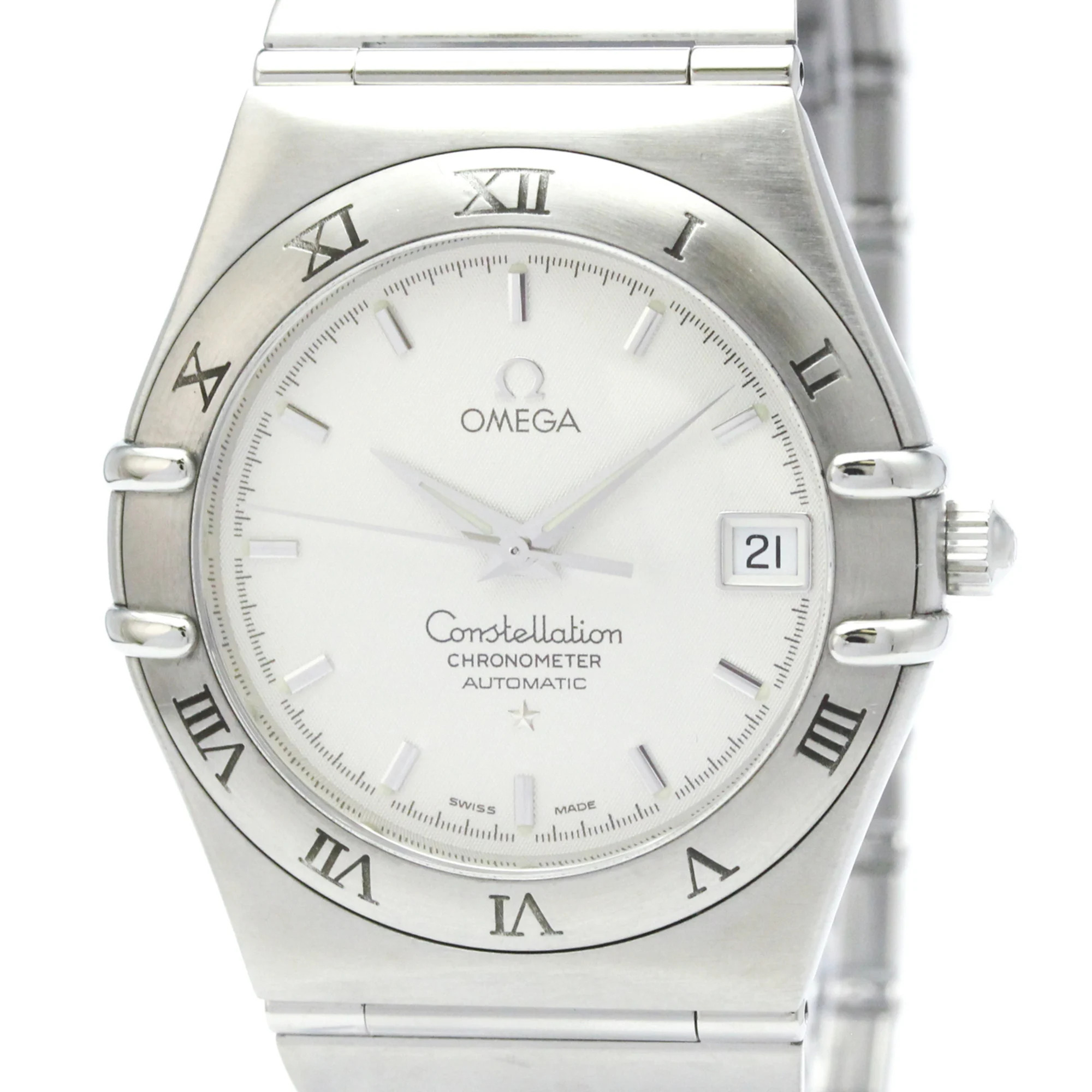 Omega Constellation Chronometer Automatic Mens Watch 150230 Polished